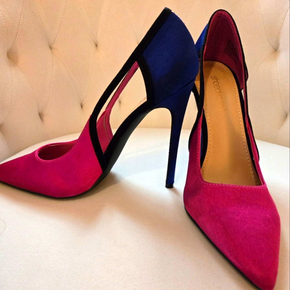 80s Style Stiletto Pumps 8.5